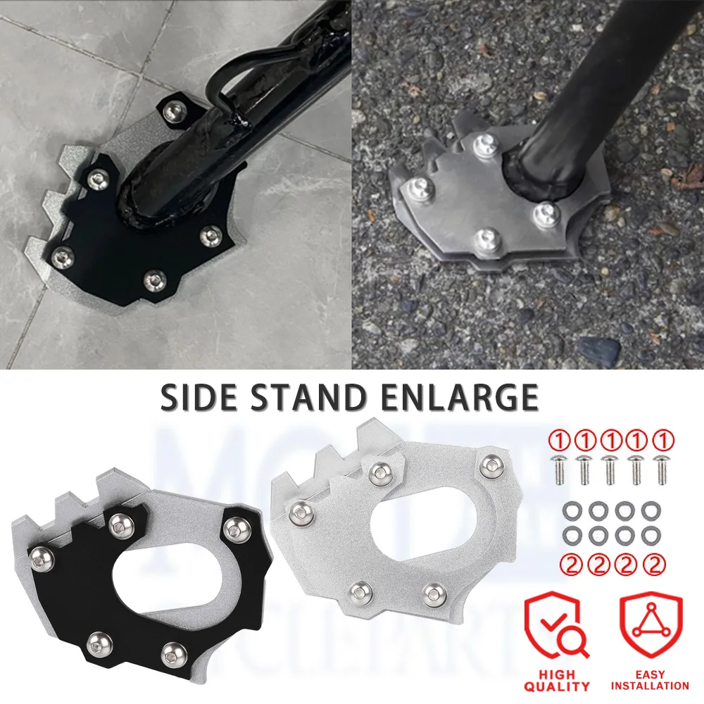 

For 790 890 Adventure ADV R S 790ADV For Husqvarna NORDEN 901 2022 2023 Motorcycle Side Stand Enlarge Plate Kickstand Extension