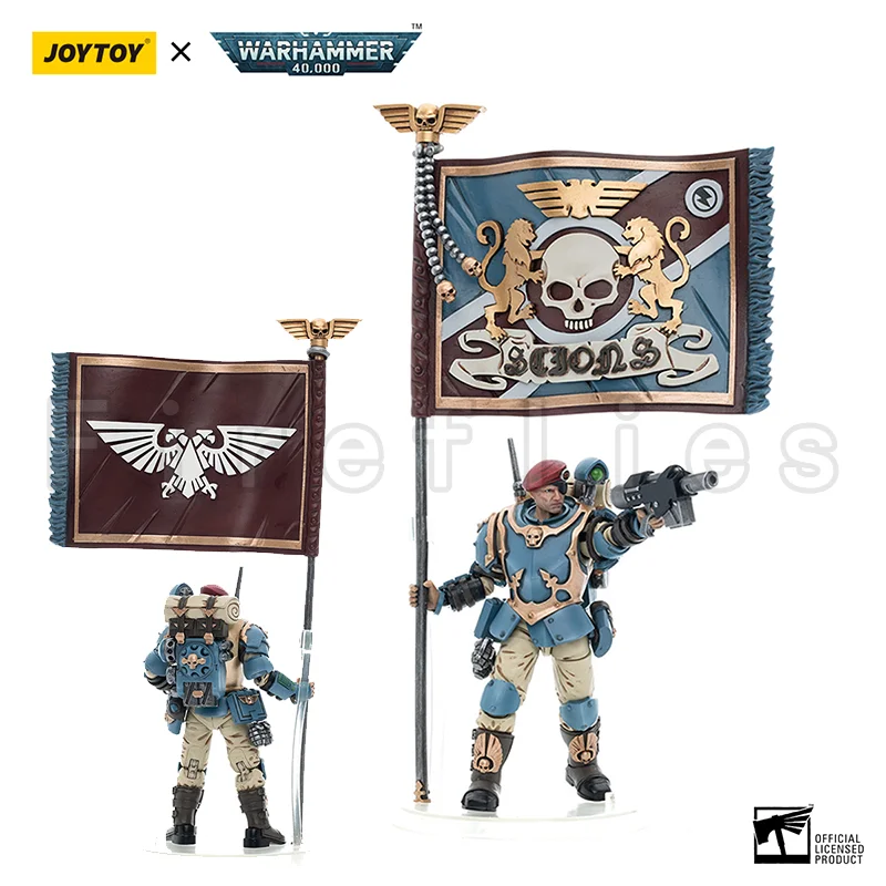 

Набор из 5 фигурок JOYTOY 1/18: Командный отряд 40K Tempestus Scions, аниме-модель, игрушка