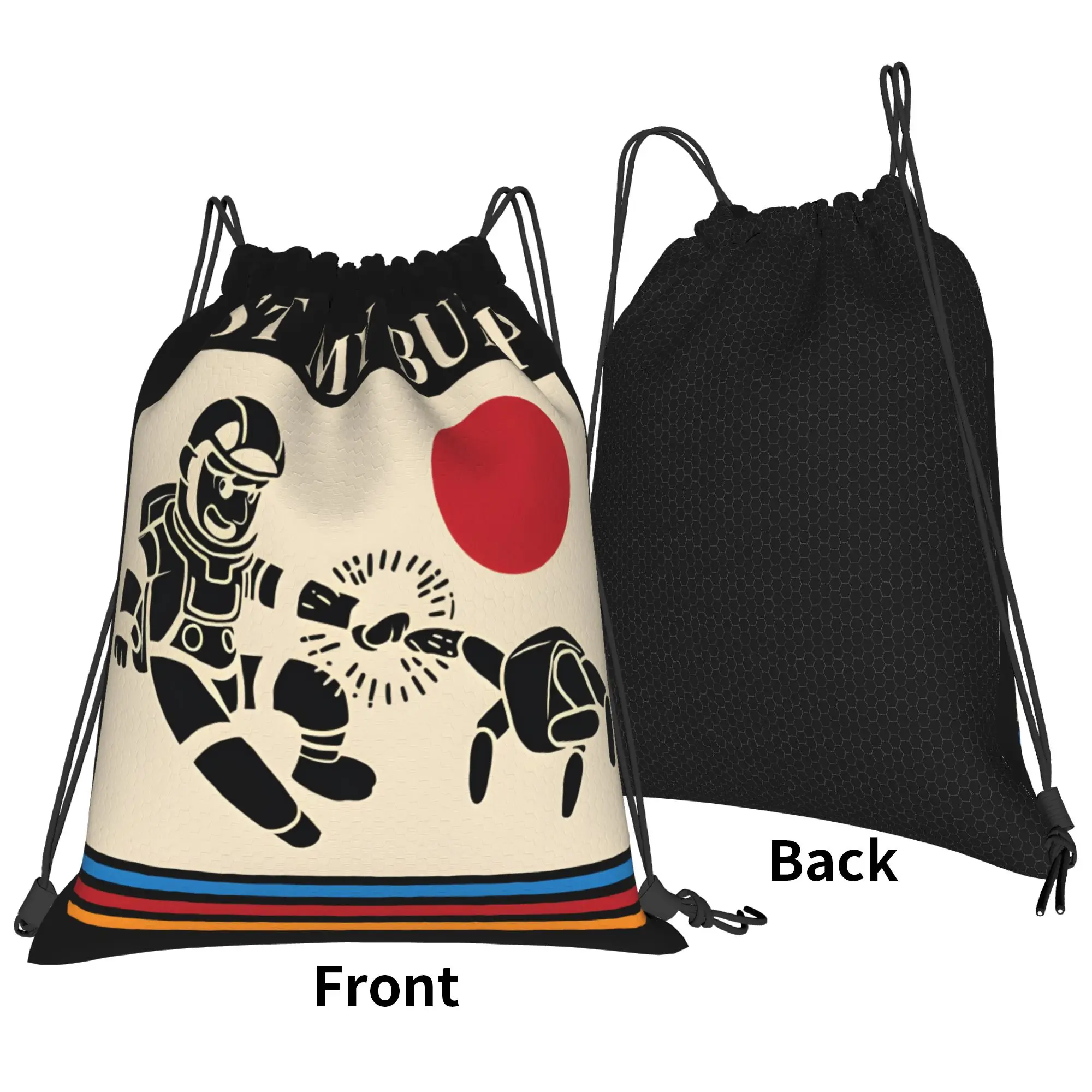 Project Hail Mary   Drawstring Bag Fist my bump Jazz  Gym Fitness Men BackpackWaterproof Minimalist Sackpack String Bags