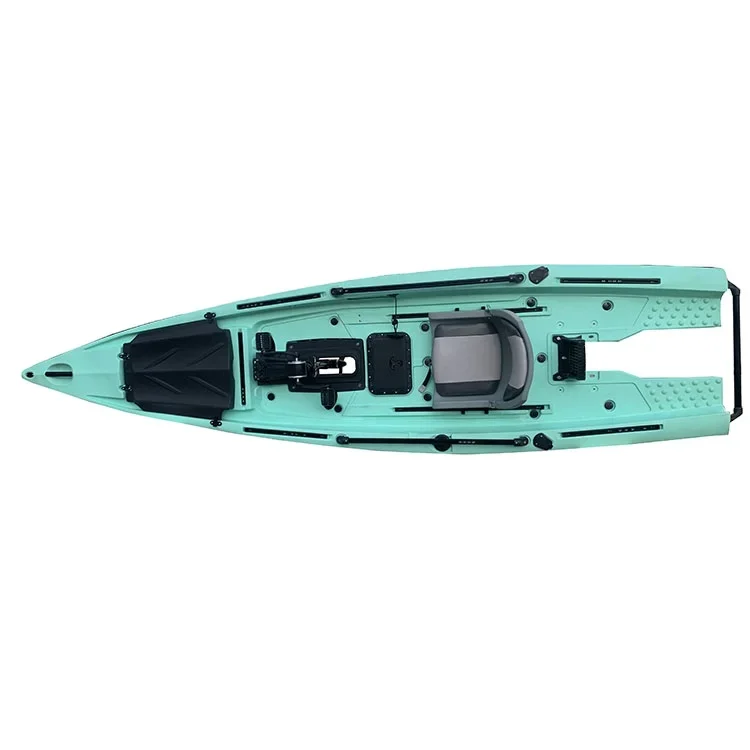 

Sitting on top fishing kayak motor pedal drive fishing kayak