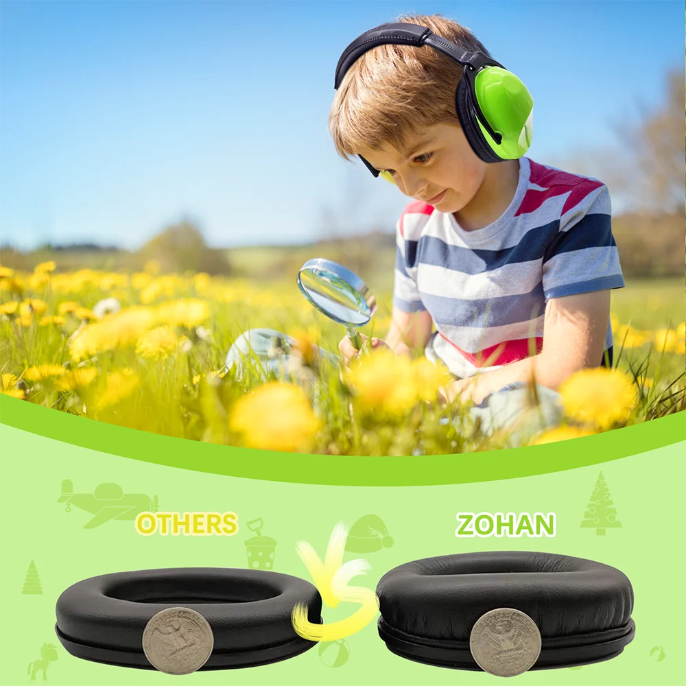 ZOHAN Kids Hearing Safety Protection Earmuffs Child Noise Canceling Earmuffs For Watching Fireworks Concerts Air Shows