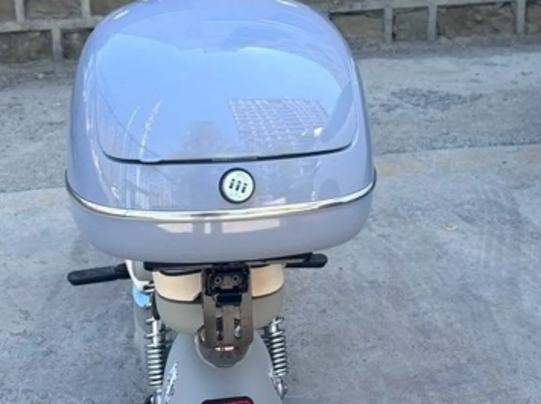 Universal Electric Scooter Motorcycle Rear Storage Box Large Capacity Vehicle Luggage Container