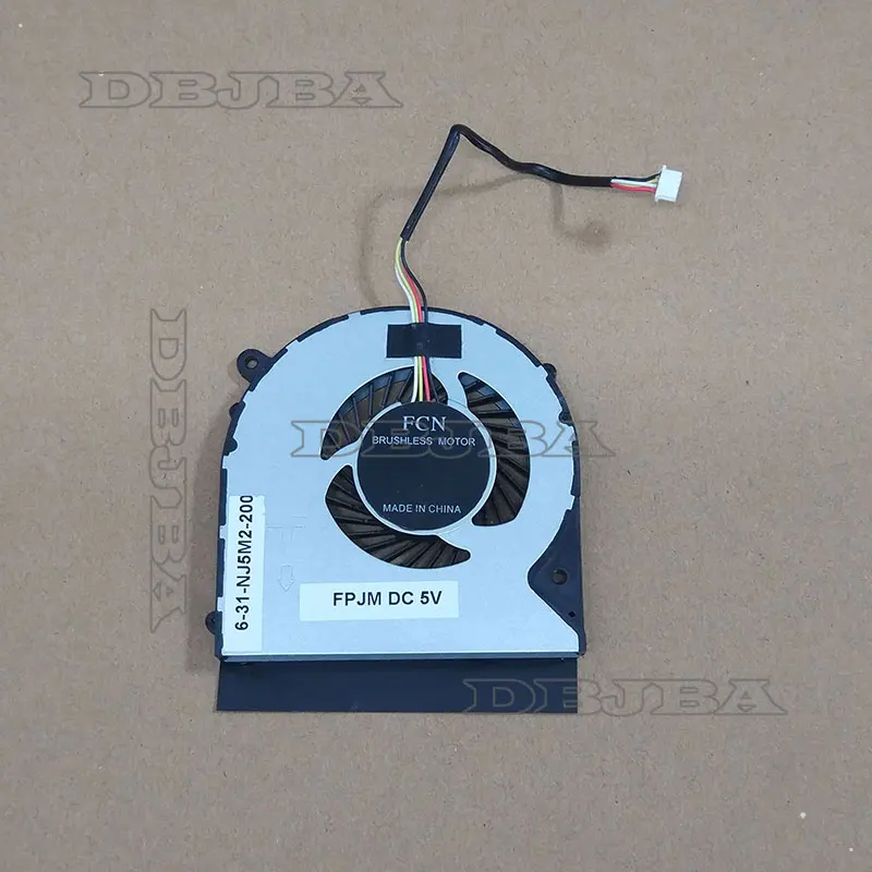 Laptop cooling fan for FCN FPJM 6-31-NJ5M2-200 5V fan