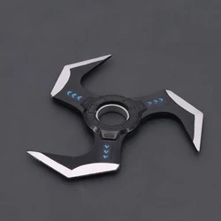 Apex Legends Heirloom Weapon Perimeter Arc Star Trap Rotatable Metal Darts Keychain Model Weapon Knife Katana Samurai Swords Toy