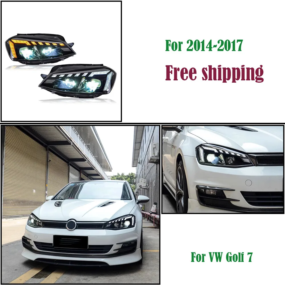 

Автомобильная фара для VW Golf 7 2014-2017 MK7