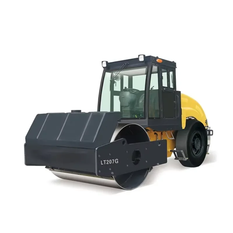 Amazing China Brand 7ton Road Roller single Drum Vibratory Roller lt207g Model Construction Roller