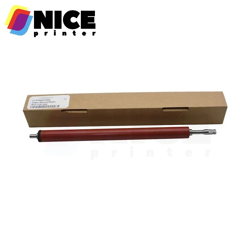 2PCS Fuser Lower Pressure Roller support for HP P1005 P1006 P1007 P1008 P1505 M1120 M1522 support for Canon LBP 3010 3100 MF 443