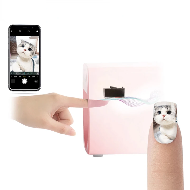 O2Nails-Machine à Ongles Intelligente 3D, Imprimante Numérique pour Nail Art, Portable, Mini, existent, 2022