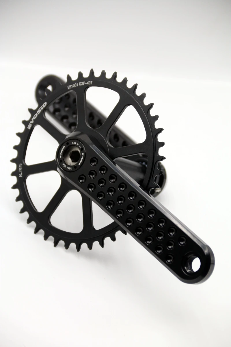 EVOSID Rennrad Kurbelgarnitur 160/165/170mm 3nail Direct Mount Kettenblatt 40-56T Kies Fahrrad Hohl Intregated Kurbel 12S Fahrrad Teil – Detail 11