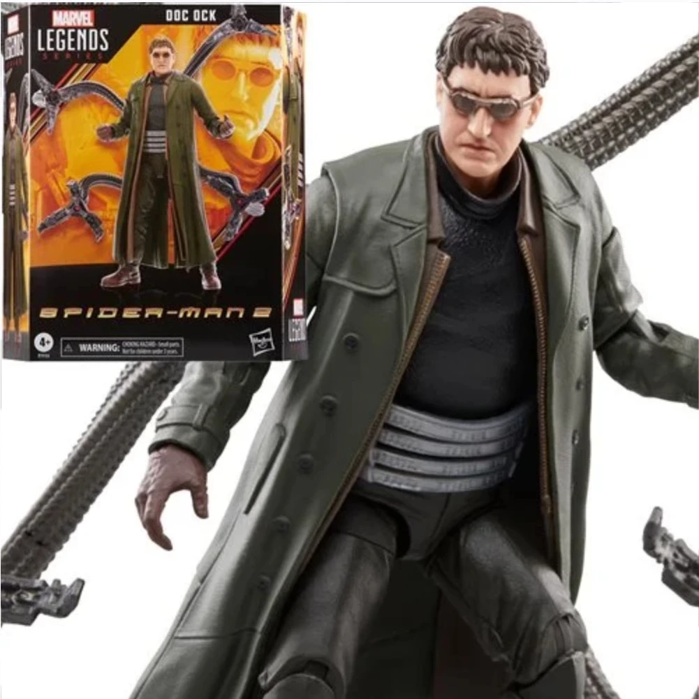 

[In Stock] Genuine Hasbro Marvel Legends Marvel Deluxe Edition Doctor Octopus 1/12 Action Figure Model Toy Desktop Collection