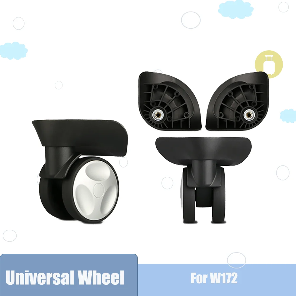 

360 Degree W172 Rotating Caster Wheels For Suitcase Luggage Trolley Replacement Parts