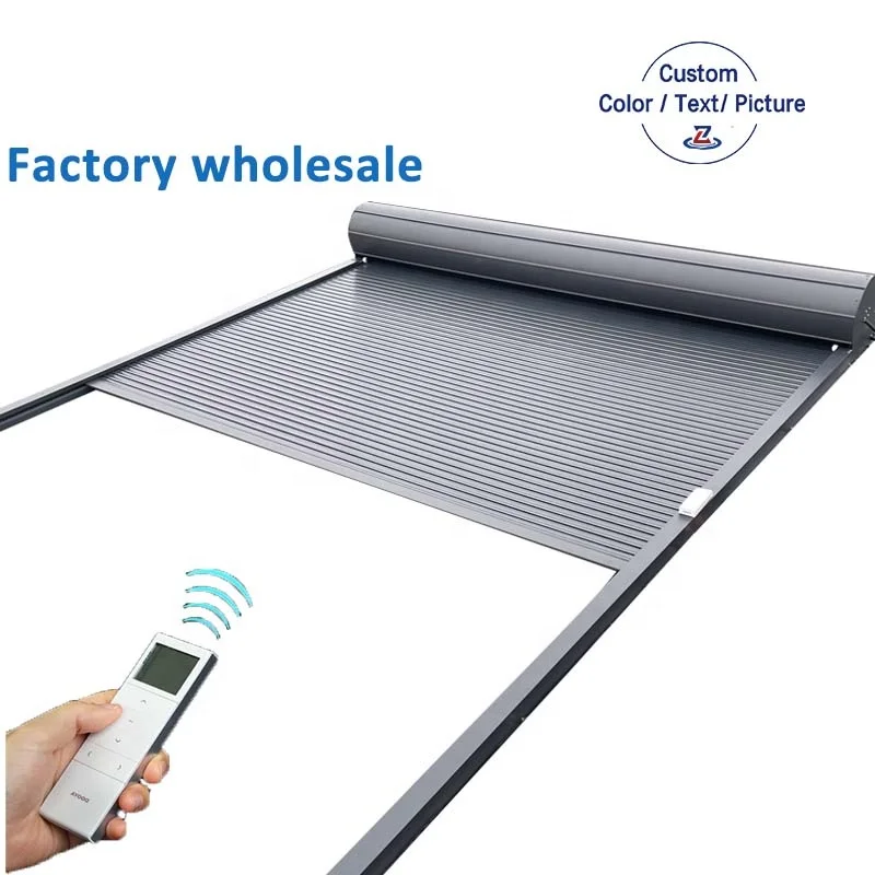 Any Size Custom Fluorocarbon Coated Aluminum Awning Long Term Outdoor Fade Resistant Strong UV Block Villa Sunroom Roof Canopy