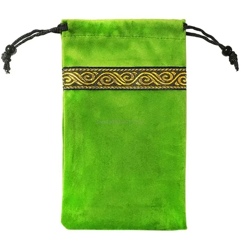 

Drawstring Dices Bag Astrolabes Divinations Tarot Bag Board Game Mini Bag