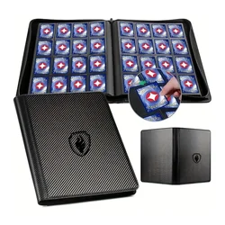 1024 Pockets Trading Card binder, Premium 16 Pockets Card Holder Folders, Side Loading Card Album for Sport, Game Card