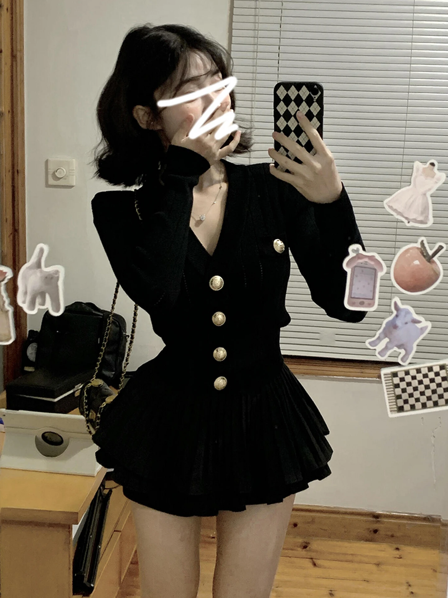 

Новинка Весна 2026: Элегантное облегающее платье-футляр с высокой талией и длинным рукавом для женщин