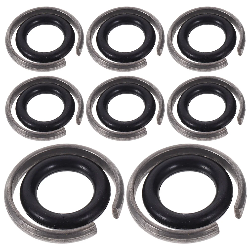 

8Sets Impact Wrench Retaining Ring Kit Durable Socket Retainer -Rings for Electric Air Wrench 125mm Drive Repair