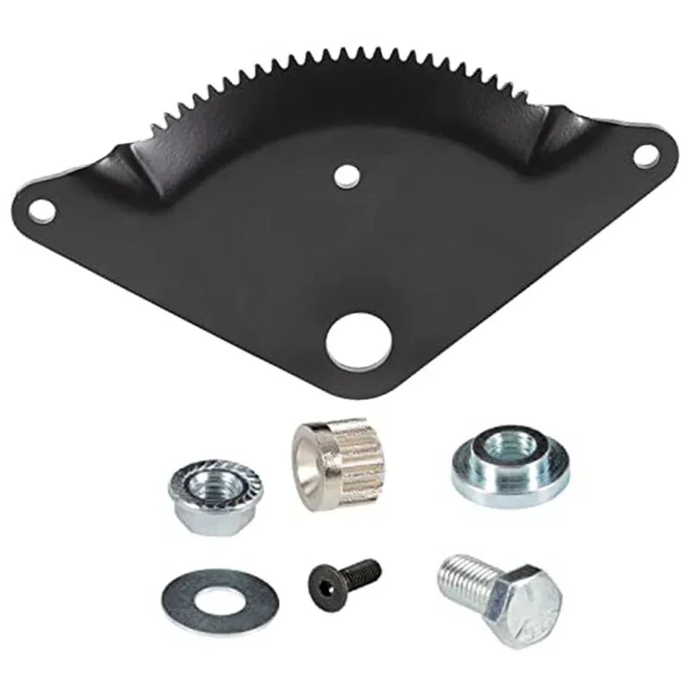 Gardening Equipment Gear Sector Gear Plate Complete Replacement Kit Prolonged Lifespan Wear And Tear Resistance