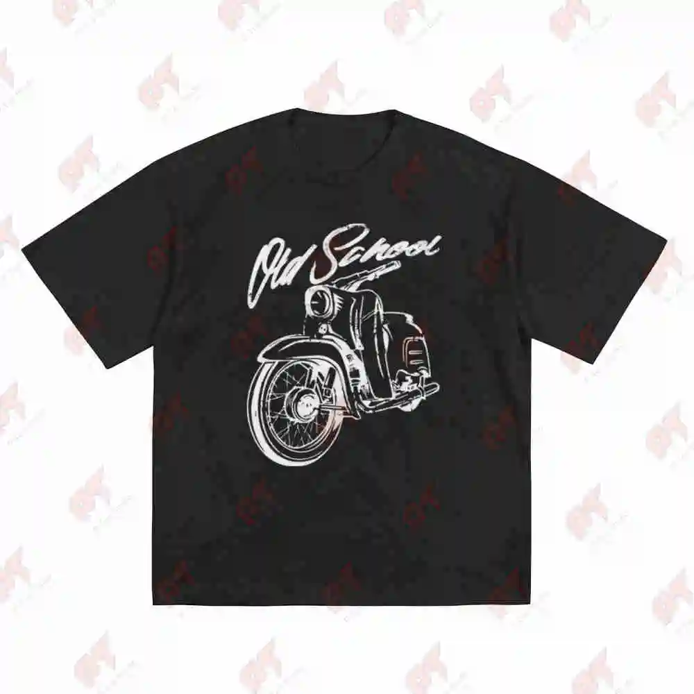 Simson Swallow Motorcycle Short Sleeve Tee 100% Cotton T-Shirt