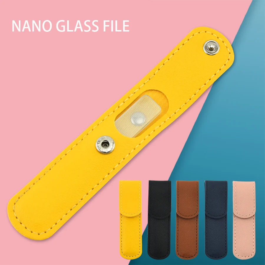 Nano Polished Glass Nail File Nail Polish, Rubbing Strip Glass Nail File Nail Enhancement Tool