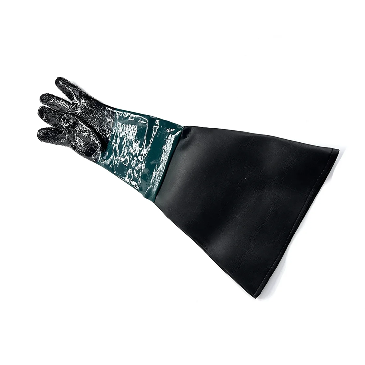 Gants en caoutchouc pour sablage, pour sablage, armoire de sablage, pièces de sablage, jasmin de 23.6 pouces