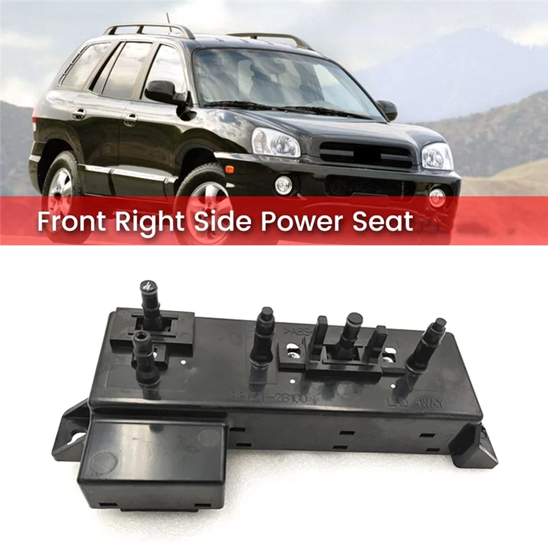 

NEW-1 Piece Power Seat Switch Front Right Side Black ABS For Hyundai Santa FE 2005-2012