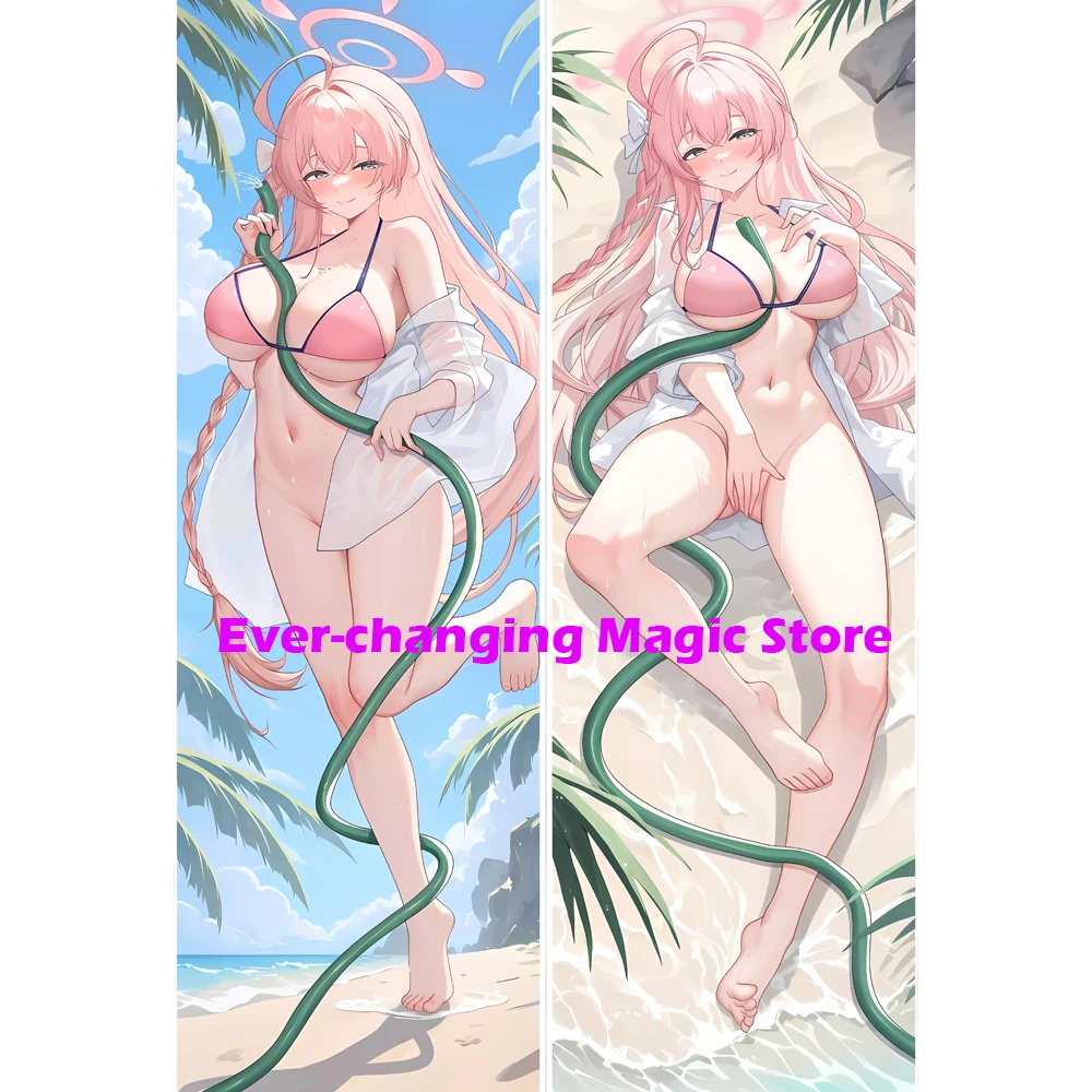 

Подушка Dakimakura с голубым архивом Урава Hanako для косплея, подушка для тела, Чехол аниме, наволочка, рождественские подарки