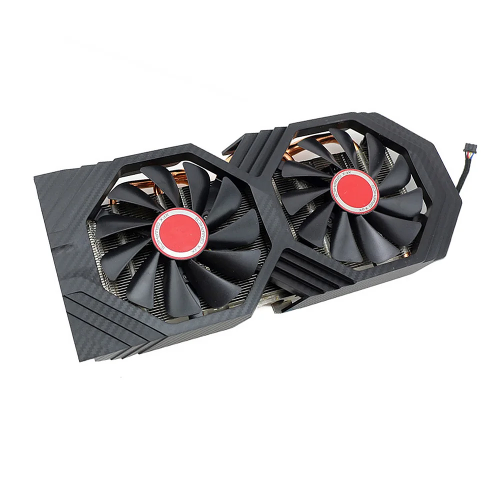 RX580 RX590 GPU Fan For XFX Radeon RX 590 580 Graphics Card Cooling radiator