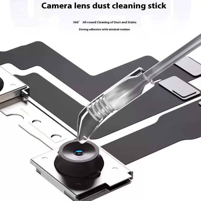 24/48Pcs Camera Portable Lens Cleaner Resin Synthetic Stick Dust Fingerprint Removal For Phone Camera Lens Screen Cleaning Tool - view 3