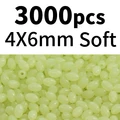 4x6mm 3000 piezas blancas