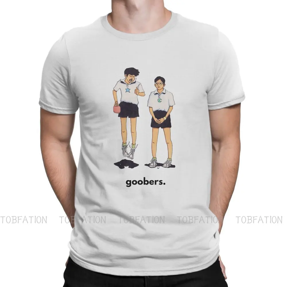 Peco En Glimlach Stanced Up Ronde Kraag Tshirt Ping Pong Sport Anime Manga Stof Basic T-shirt Mannen Tops Nieuwe ontwerp Pluizige