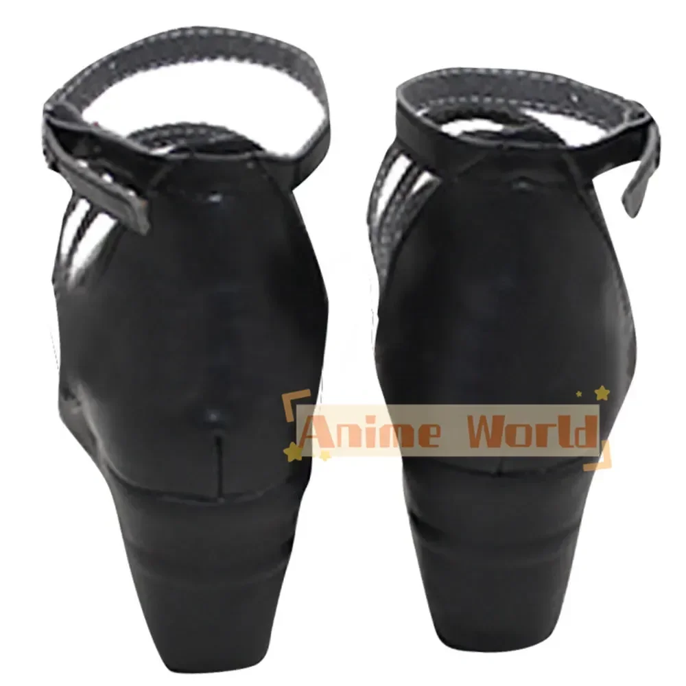 เฟทแกรนด์ออร์เดอร์ แคสเตอร์ เมเดีย ลิลลี่ แบล็คคอสเพลย์รองเท้าสั่งทำพิเศษฮาโลวีนอุปกรณ์ประกอบฉากปาร์ตี้คาร์นิวัล