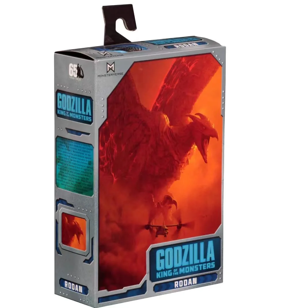 Godzilla Movie Rodan PVC Action Figure King of the Monsters Collectible Dolls Ornament Movable Model Collectibles Kids Gift