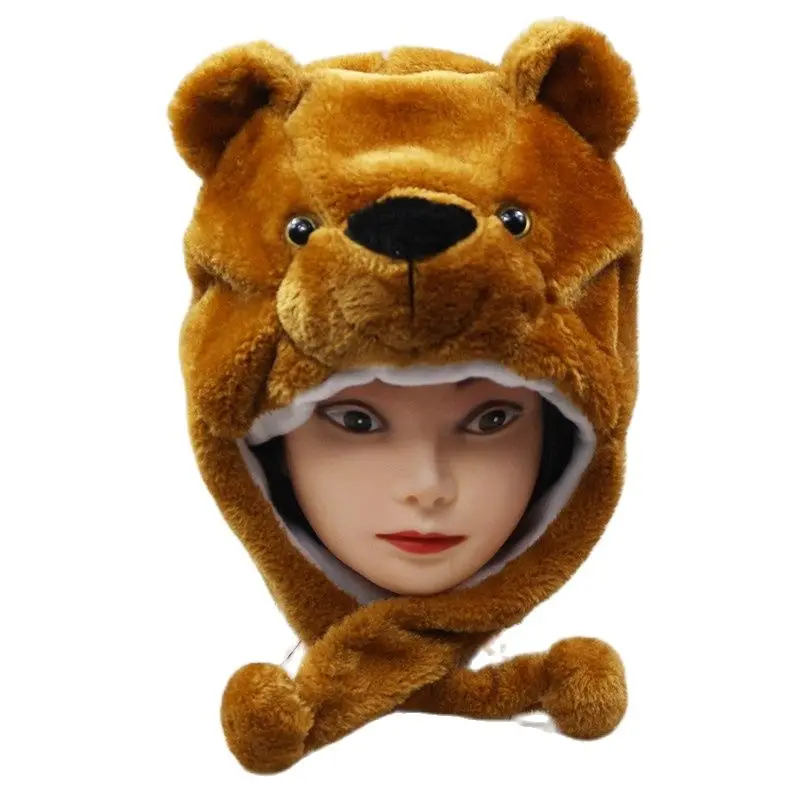 Cappelli per adulti e bambini berretto con berretto di peluche/cappello/maschera scivolosi