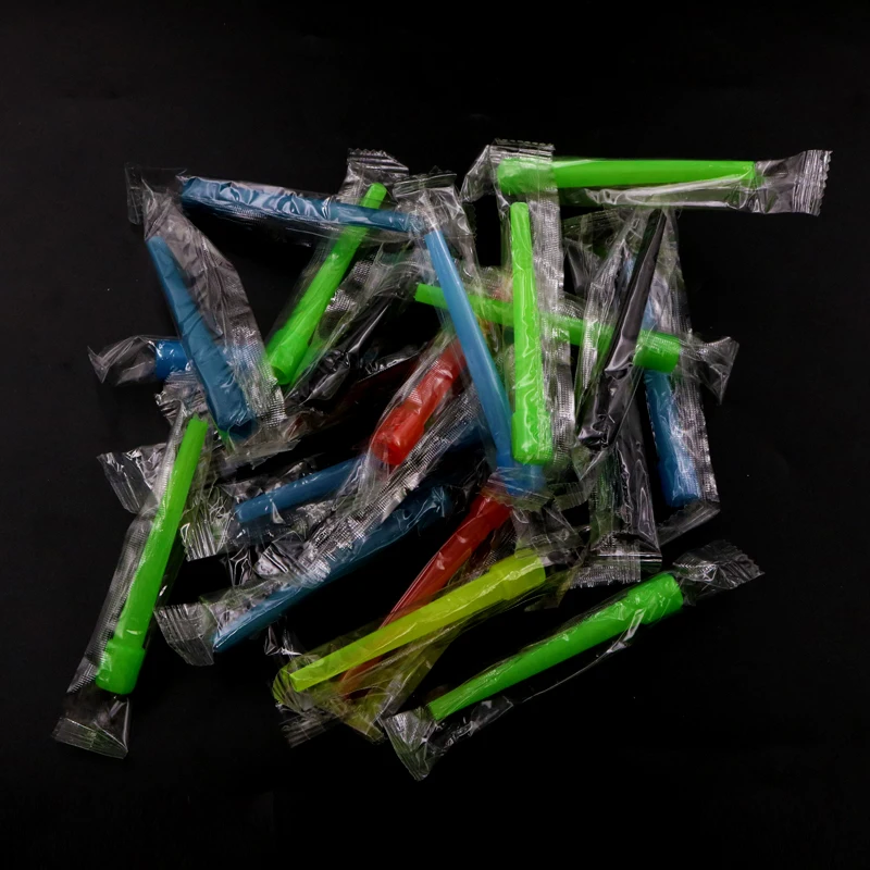 92mm length plastic mouthpiece mouth tips mixed colors 100pcs/opp bag shisha accessories