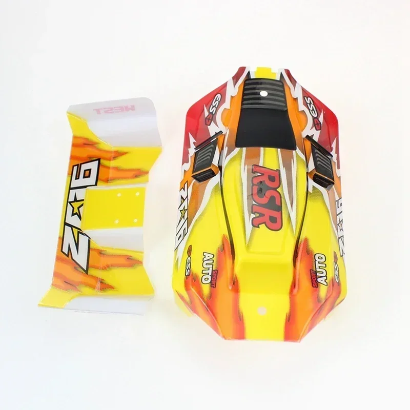 Zestaw skrzydeł ogonowych do karoserii RC Wltoys 144001 144010   1/14 RC Car Upgrade Parts Akcesoria zamienne