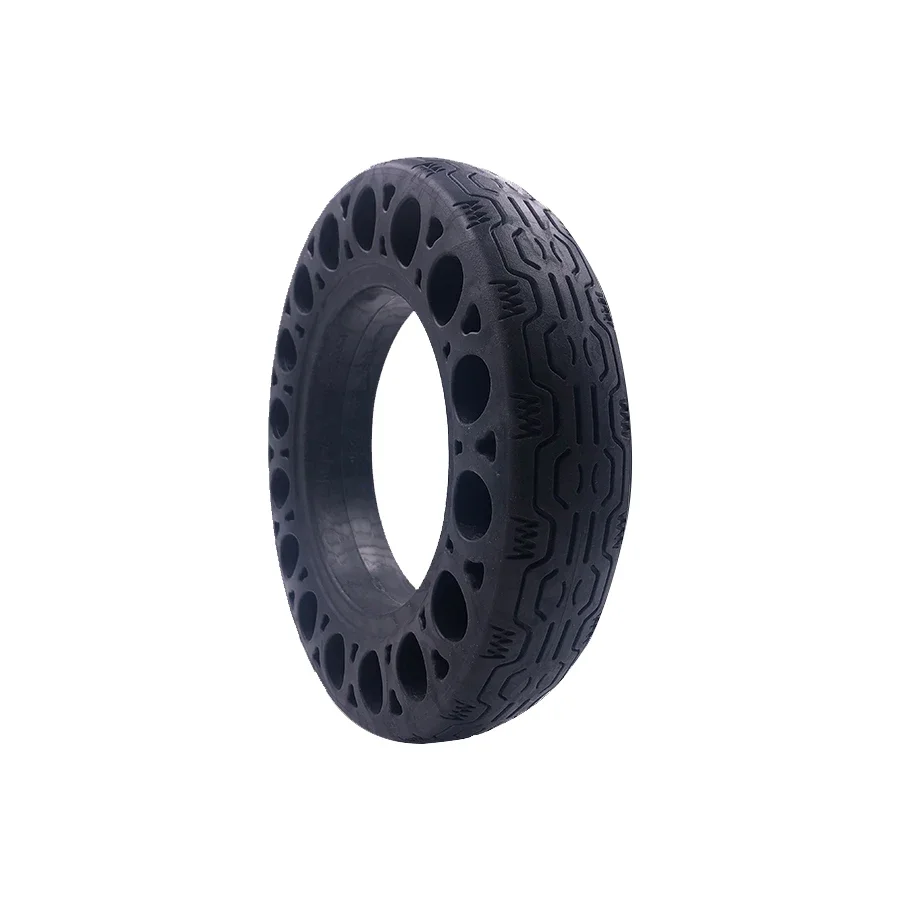 Explosion-proof Rubber Tyre 10 Inch Shock Absorption Solid Tire For Segway Ninebot MAX G30 KickScooter E-Scooter Durable Parts