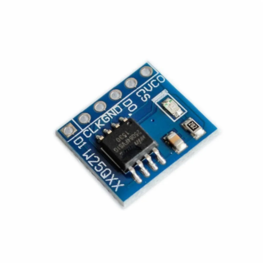 W25Q32 W25Q64 W25Q128 NorFlash Storage Mod large capacity FLASH storage module SPI interface BV FV STM32 code  For arduino