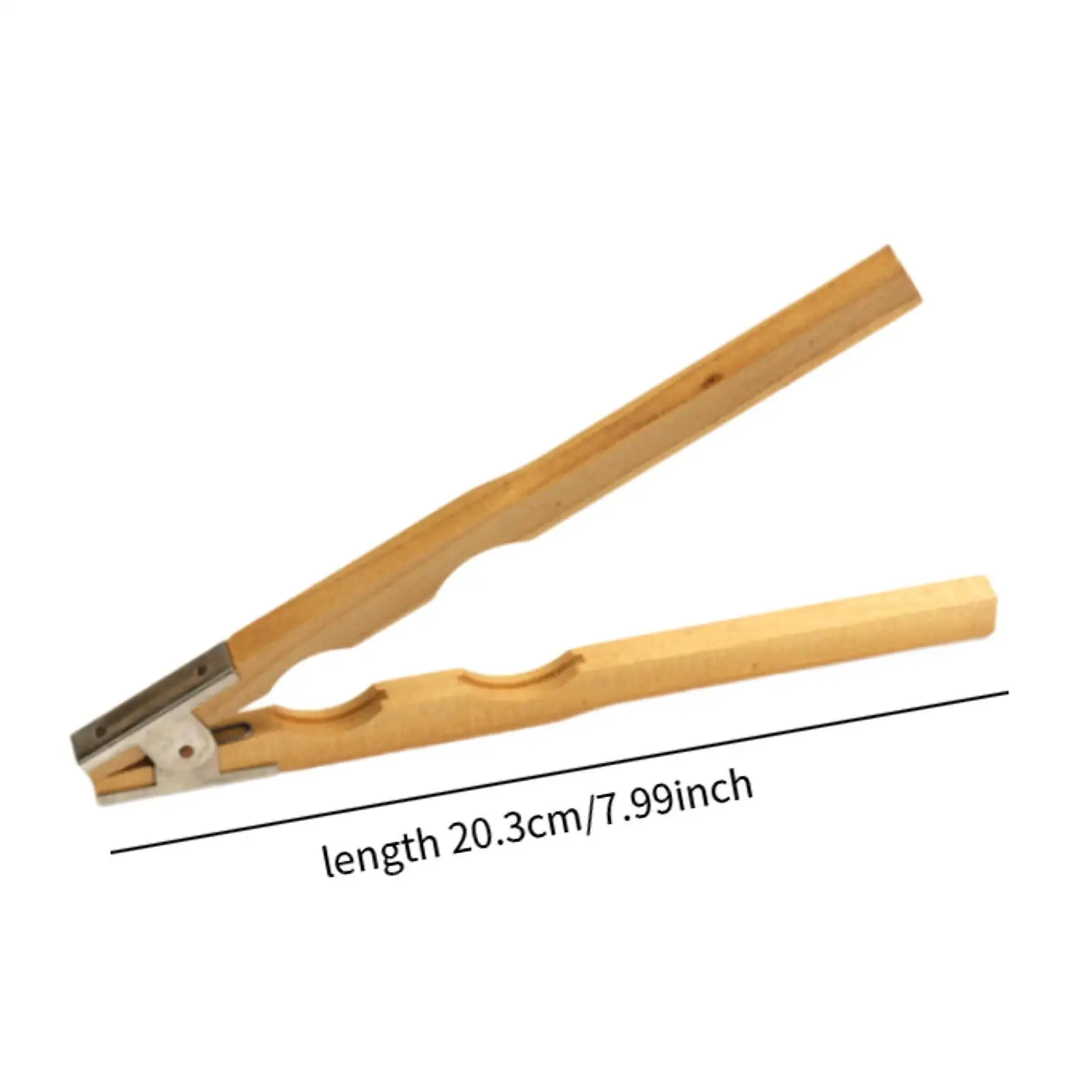 Grooved Bamboo Ring Clamp Holder for Jewelry Tool Professional Ring Holding Tool for Crafting and Repair Projects