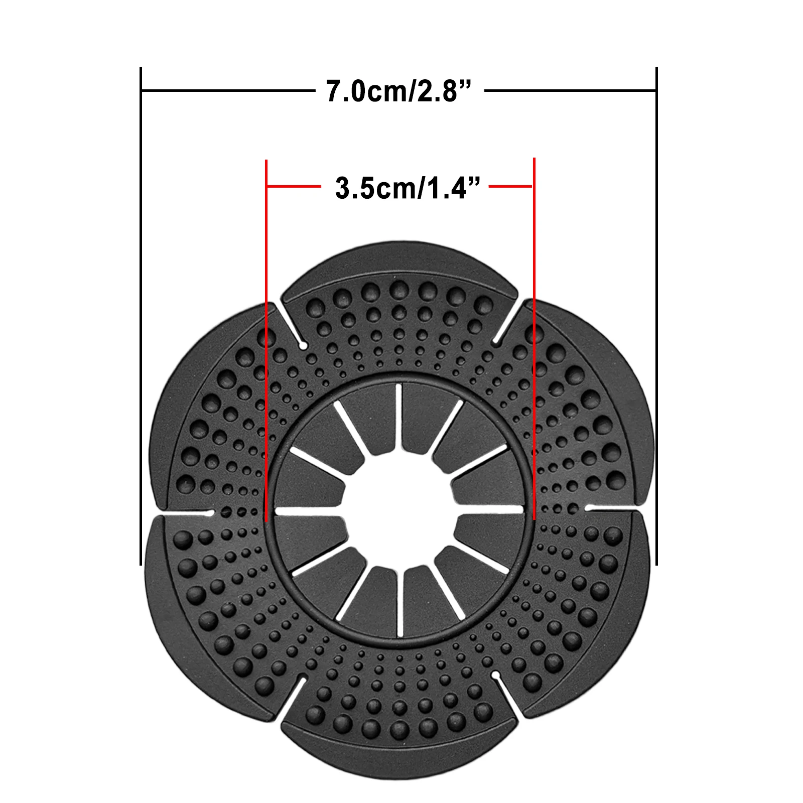 2PCS Universal Car Wiper Arm Bottom Hole Protector Cover Windshield Wiper Dustproof Cover Silicone Cap Anti-dirt Car Accessories