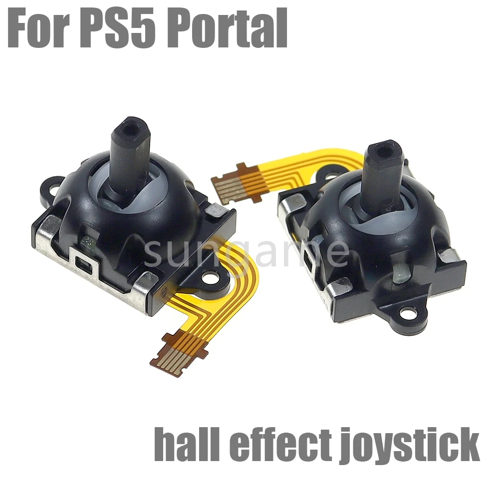 8pcs/sets For PSVR2 Left Right Electromagnetic 3D Analog Joystick Module For PS5 Portal Hall Effect Joystick Accessories