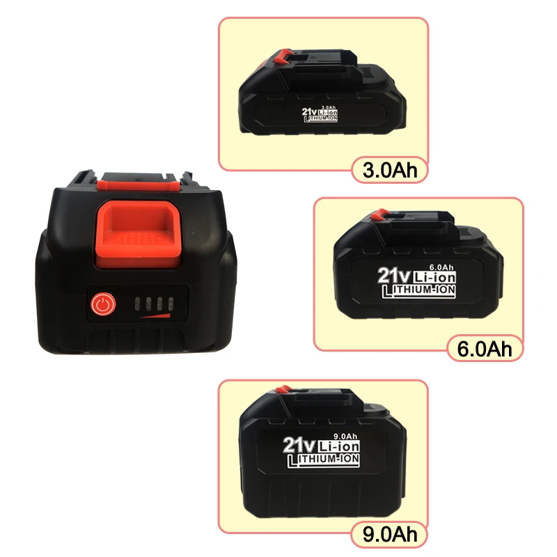 21v 3000/6000/9000mah langlebige Hochleistungs-Lithium batterie, geeignet für Hochspannungs-Wasser pistole der Makita 21-V-Serie