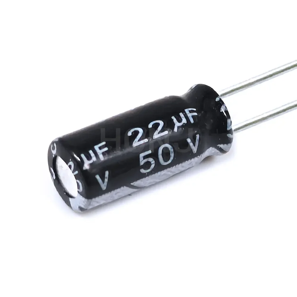 20PCS​​ ​​​​​​​​​​22uF 50V 22MFD 50Volt 5*11mm Aluminum Electrolytic Capacitor Radial 22mf50v 22uf50v 50v22mf 50v22uf ±20%​​