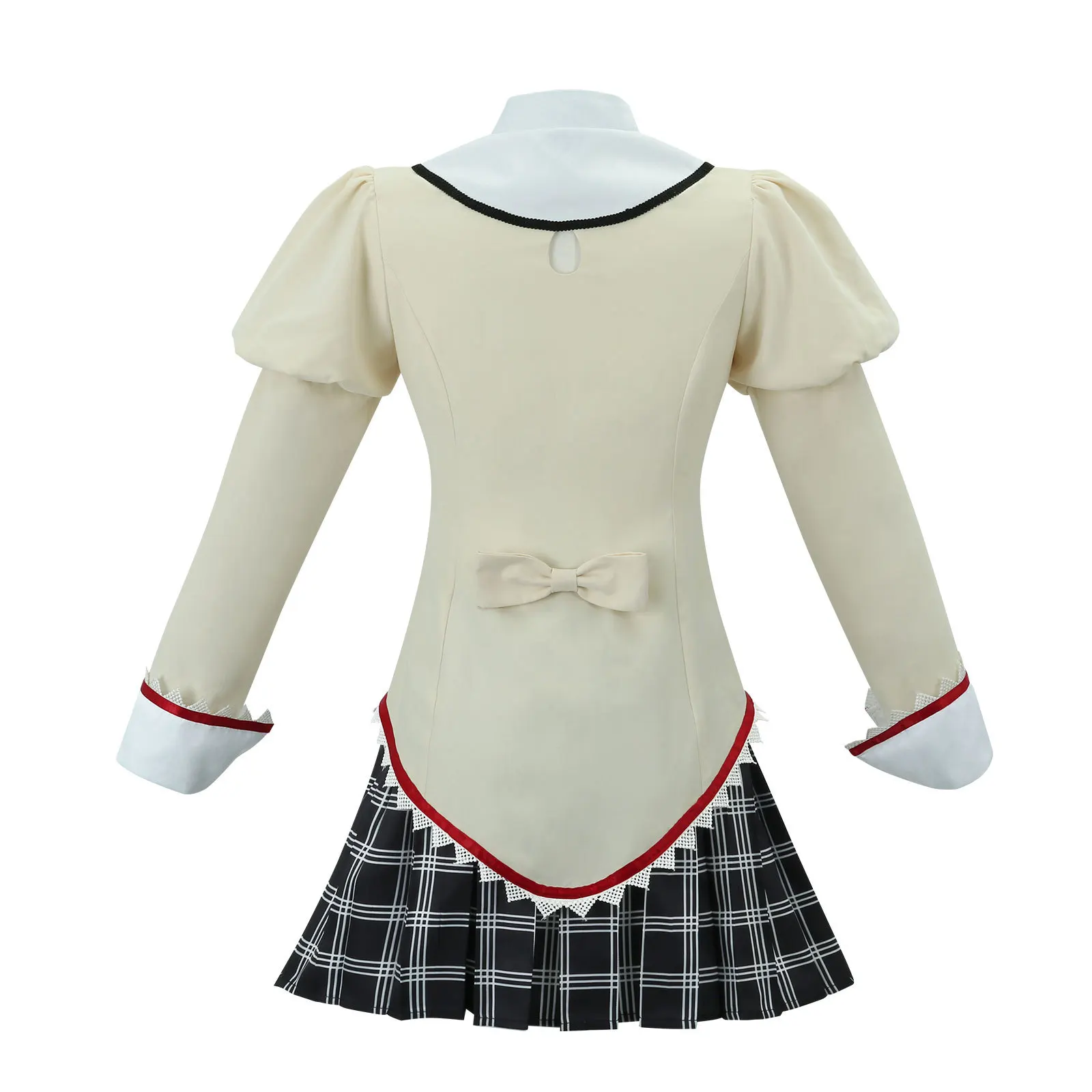 Anime Kaname Madoka Cosplay Costume Puella Magi Madoka Magica Pink Wig School Uniform Halloween Outfit Women Party Dress Clothes