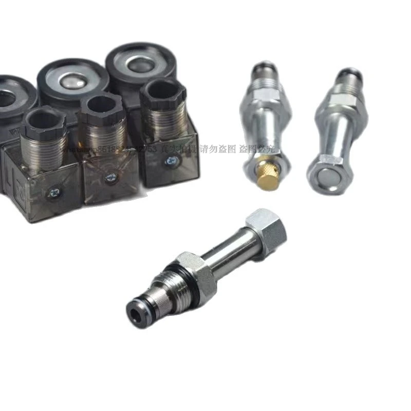 

2-позиционный 2-ходовой нормально открытый DHF08-221 электромагнитный направляющий клапан с гидравлической резьбой SV08-21 LSV08-2NOP DC12V AC220V