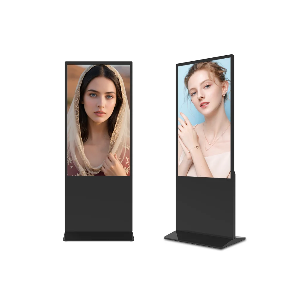 

75-Inch Android/Windows Interactive LCD Advertising Player Vertical Touch Screen Vertical Digital Signage and Displays Supplier