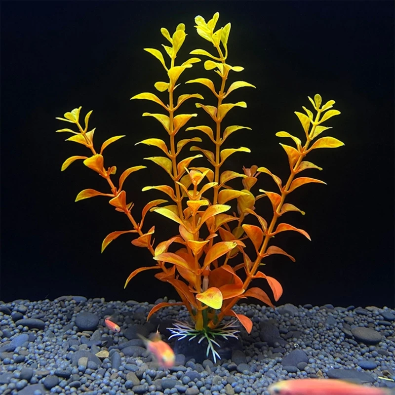 R1Wa Acqua acqua artificiale Decorazione acquario Decorazione pesce decorazione decorazione pianta acquatica