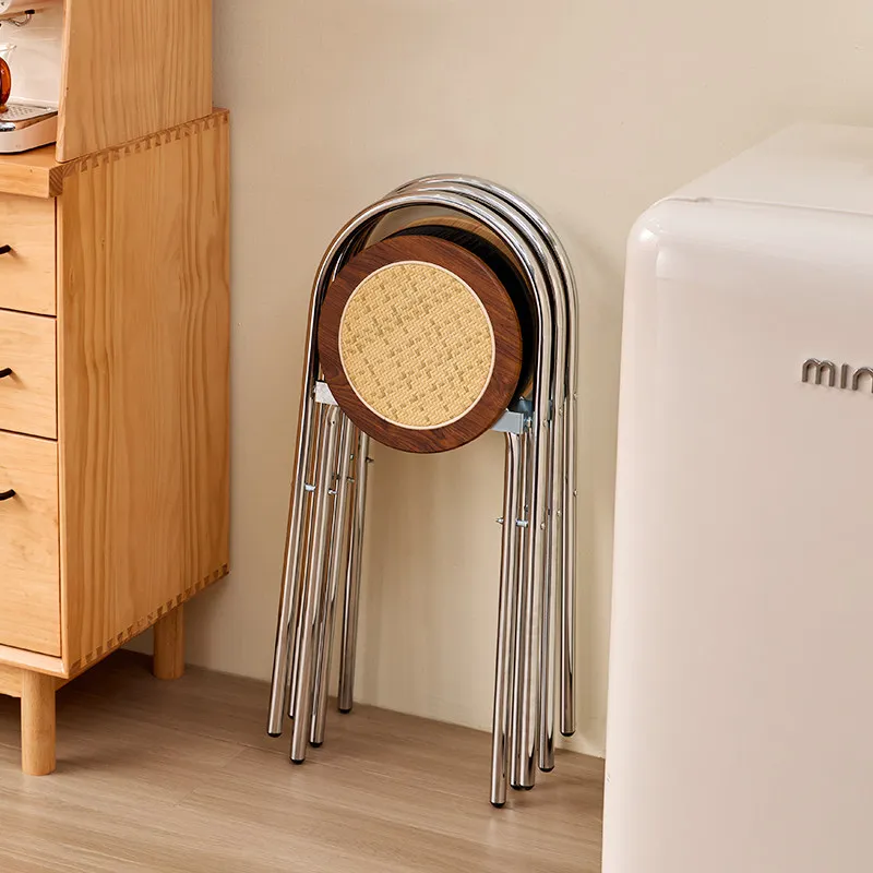 Sillas de Comedor Metálicas Estilo Antiguo, Sillas Individuales para Cocina o Cafetería, Diseño Infantil, Conjuntos de Muebles de Jardín, Muebles de Cocina