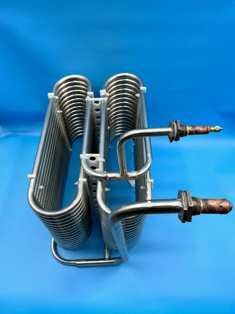 Wholesale price: 304 stainless steel coil evaporator, industrial chiller, dedicated refrigeration coil heat exchanger, customize