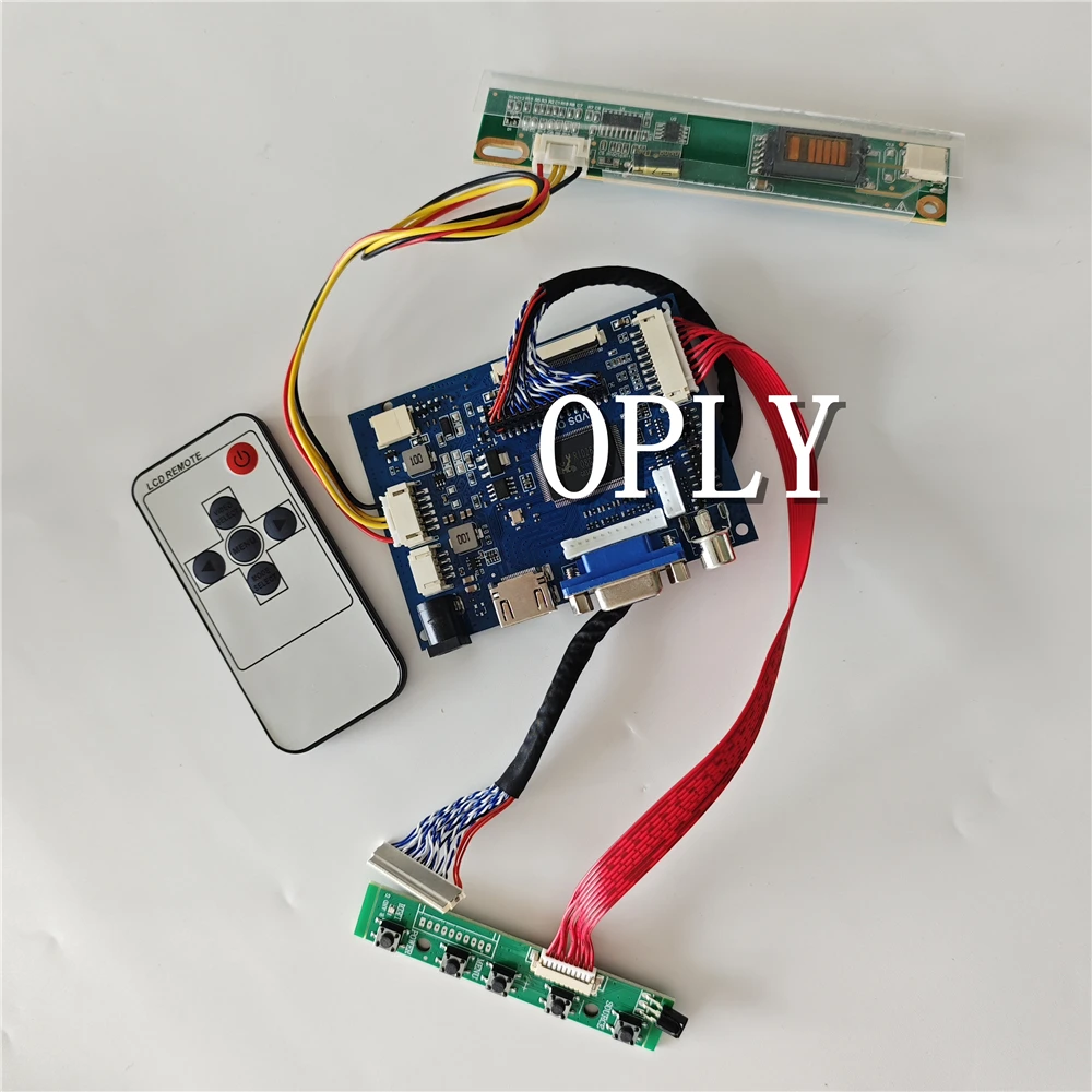 

VGA Controller board Kit HDMI-compatible AV For QD17TL02 Rev.06 QD17TL02 Rev.02 1440×900 17" 30pin 1 CCFL LCD LED screen panel