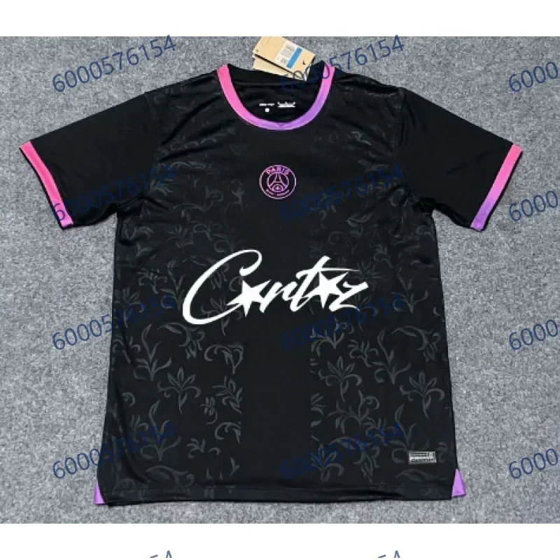 Purchase 2025 Custom Fashion Printed Short-sleeved Football Shirts from Germany, Italy, Brazil, France and Portugal Sportswear image 2